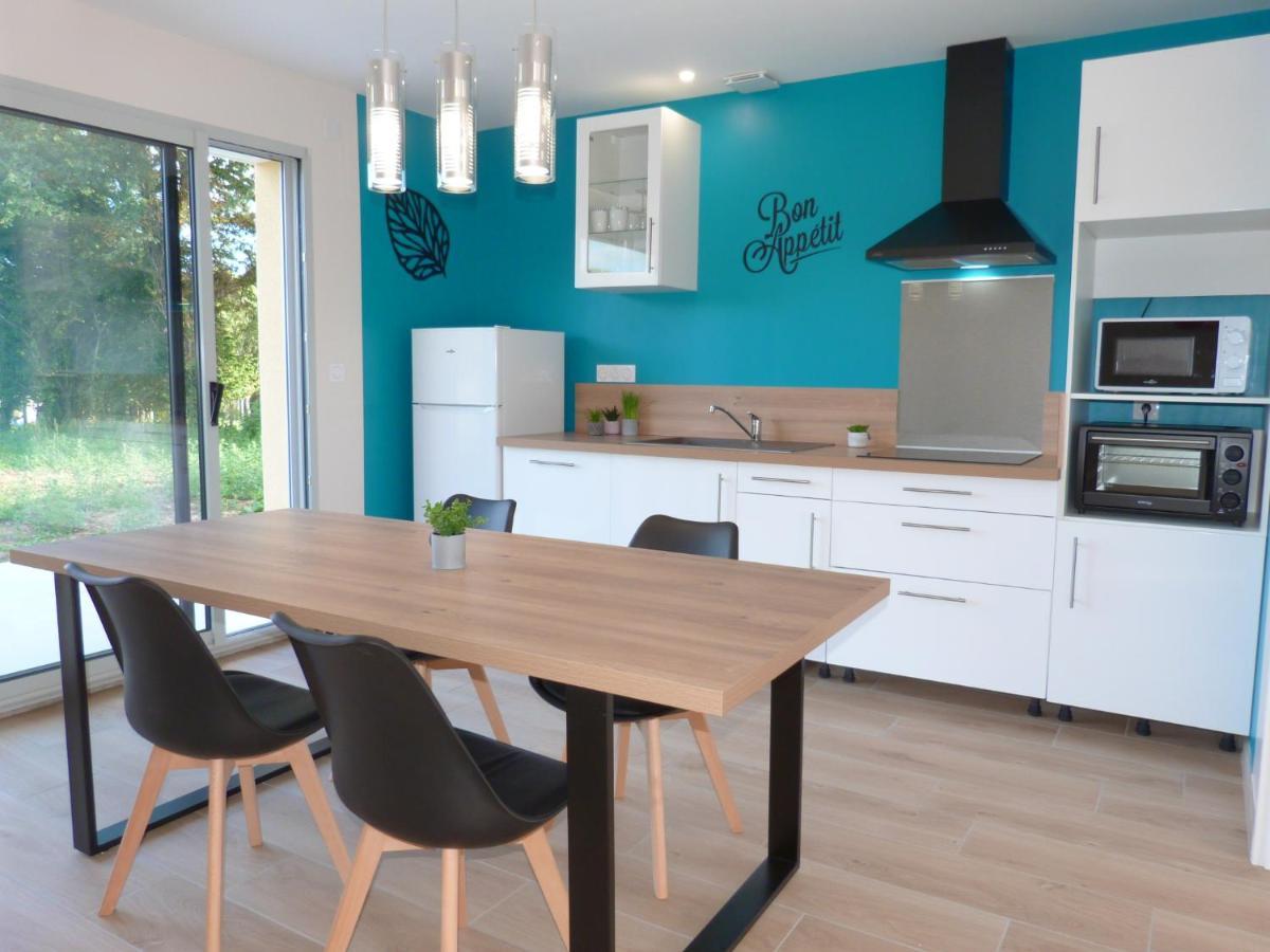 Lumineuse Maison Neuve, Cosy,67M², 2 Chambres/6 Couchages 1Km Lac, 200M Du Bourg. Vue Paisible, Sur La Nature Saint-Pardoux-lʼOrtigier Exterior foto